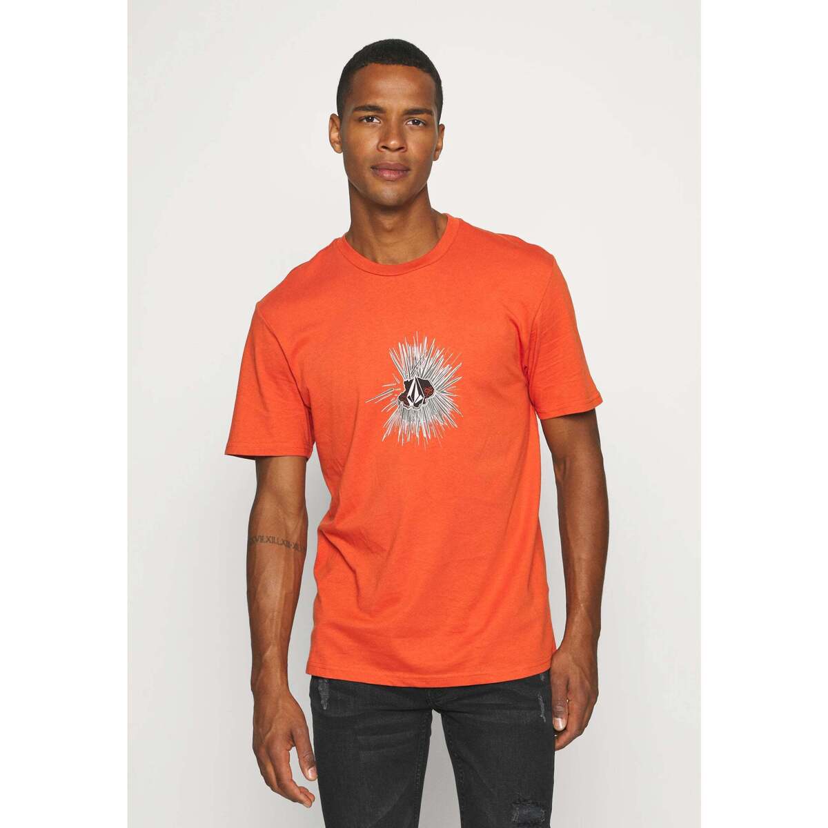 Vêtements Homme T-shirts manches courtes Volcom Camiseta  Gony Basic SS Burnt Ochre Orange