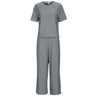 Vêtements Femme Pyjamas / Chemises de nuit Petit Bateau LARENCE Blanc / Noir