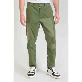 Vêtements Homme Pantalons Newlife - Seconde Mainises Pantalon loose mister kaki vert Vert