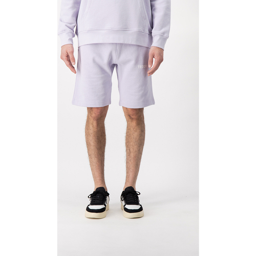 Vêtements Homme Shorts logo-print / Bermudas Teddy Smith Bermuda confort en tissu molletonné - S-REQUIRED SH Violet