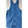 Vêtements Fille Robes courtes Vertbaudet  Robe salopette Vertbaudet Bleu
