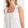 Vêtements Femme Pyjamas / Chemises de nuit Daxon by  - Chemise de nuit larges bretelles Blanc