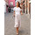 Vêtements Femme Pulls Daxon by  - Pull fantaisie manches T Blanc