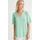 Vêtements Femme T-shirts & Polos Daxon by  - Tunique manches courtes en maille Vert