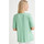 Vêtements Femme T-shirts & Polos Daxon by  - Tunique manches courtes en maille Vert