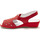 Chaussures Femme Sandales et Nu-pieds Pediconfort Sandales ultra souples cuir aérosemelle Rouge