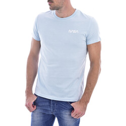 Vêtements Homme T-shirts & Polos Nasa Tee-shirt HOMME  COL ROND (plusieurs coloris disponible) Bleu