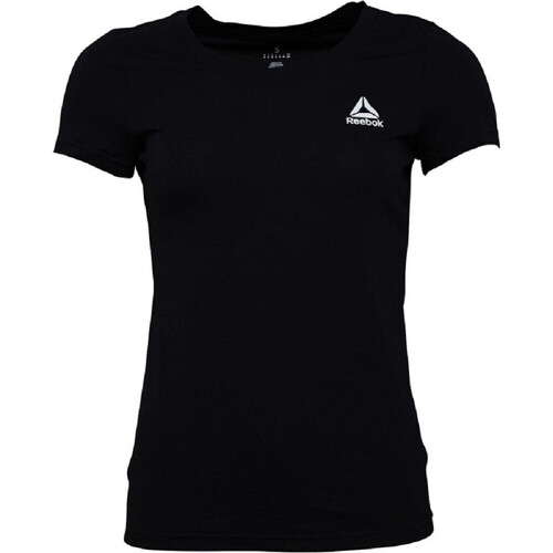 Reebok Sport Tee shirt sport FEMME TRB V NECK W Noir - Vêtements T-shirts &  Polos Femme 15,00 €