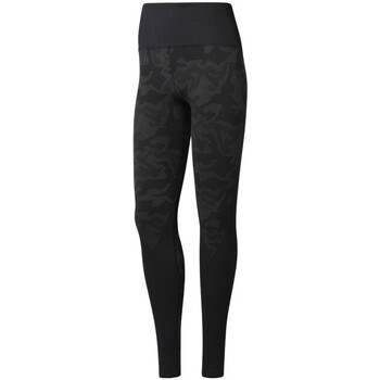Vêtements Pantalons Reebok Sport Legging FEMME  OS THERMO BASE SMLS TIGHT Noir