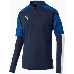 Vêtements Vestes de survêtement Puma Haut training foot HOMME  CUP TRAINING 1.4 ZIP Bleu