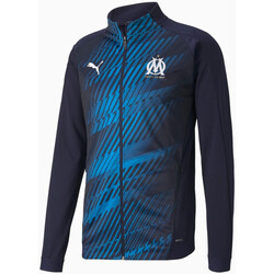 Vêtements Vestes de survêtement Puma Veste Football HOMME  OM STADIUM JACKET Bleu