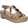 Chaussures Femme Sandales et Nu-pieds Amarpies SANDALIAS  ABZ23525 MODA JOVEN BRONCE Marron