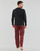 Vêtements Homme Pyjamas / Chemises de nuit Polo Ralph Lauren L/S PJ SLEEP SET Noir / Rouge