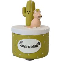 Maison & Déco Enfant Bougies / diffuseurs Amadeus Boite à dents de lait cactus Vert