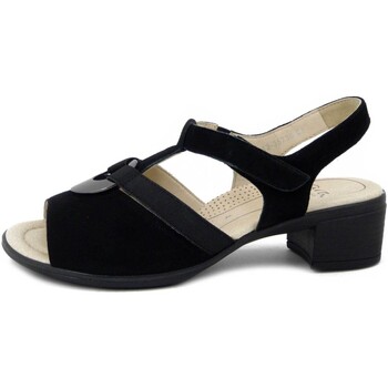 Chaussures Femme Corine De Farme Ara Femme Chaussures, Sandales, Confort, Daim-1235730 Noir