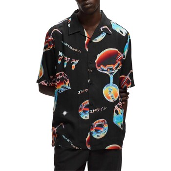 Vêtements Homme Chemises manches Versace Edwin I031861.08.67. Multicolore