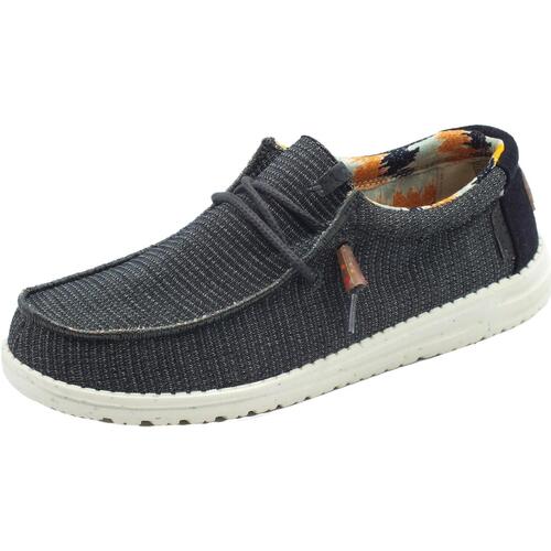 Chaussures Homme U.S Polo Assn HEY DUDE 40007-025 Wally Knit Gris