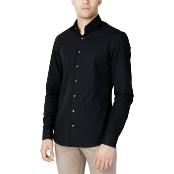 Vêtements Homme Chemises manches longues Calvin Klein Jeans K10K103025 Noir