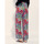 Vêtements Femme Pantalons La Fiancee Du Mekong Pantalon fluide imprimé Ecovero ESTIA Rouge