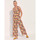Vêtements Femme Polo Ralph Lauren Chemisier imprimé sans manche coton lin ROSA Orange