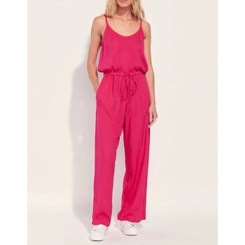 Vêtements Femme Combinaisons / Salopettes Helvetica - Desi Combi pantalon à bretelles Ecovero XILOMEN Rose