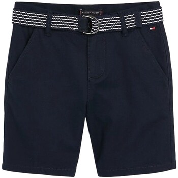 Vêtements Enfant Shorts / Bermudas Tommy Hilfiger KB0KB08127 Bleu