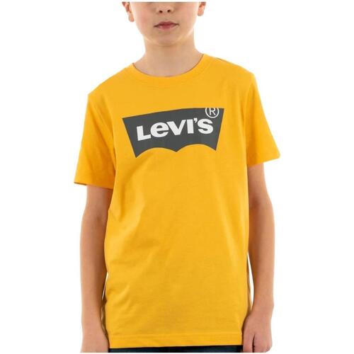 Vêtements Garçon T-shirts Futura manches courtes Levi's  Jaune