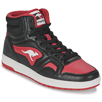 Chaussures Homme Baskets basses Kangaroos K-SLAM POINT MID Noir / Rouge / Blanc