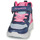 Chaussures Fille Baskets montantes Kangaroos K-SL GLIM EV Marine / Rose