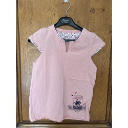 Vêtements Fille T-shirts manches courtes Captain Tortue T-shirt Rose