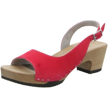 Chaussures Femme Sandales et Nu-pieds Softclox  Rouge