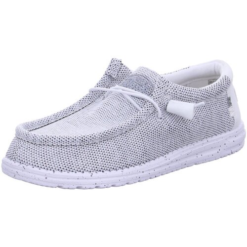 Chaussures Homme Mocassins Hey Dude Shoes Silver Gris