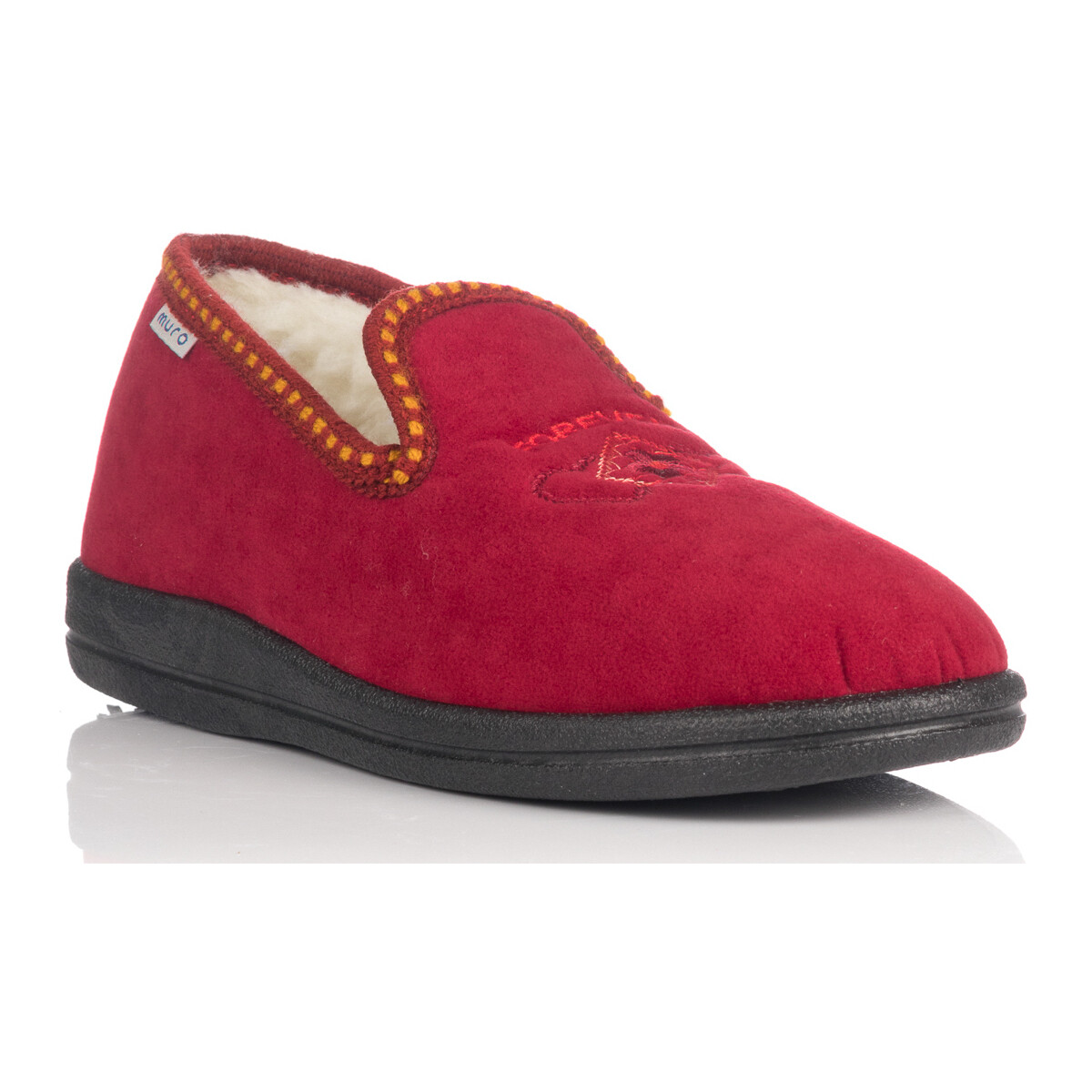 Chaussures Femme Chaussons Muro 6104 Rouge