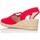 Chaussures Femme Escarpins Isasa 881 LINO Rouge