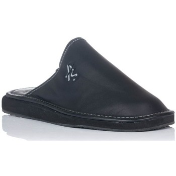 Chaussures Homme Chaussons Andinas 3047 PIEL Noir