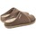 Chaussures Femme Chaussons Nordikas 1285 MICROSUEDE Marron