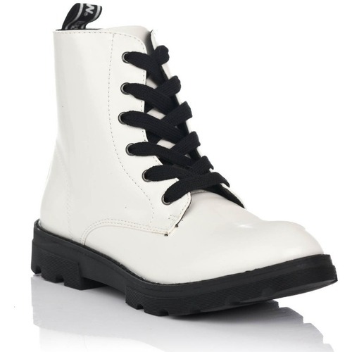 Chaussures Fille Boots Break And Walk 59720 Blanc