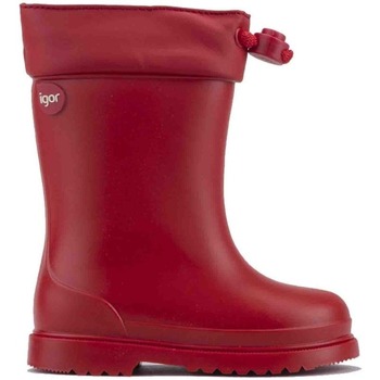 Chaussures Fille Bottes IGOR W10100-005 Rouge