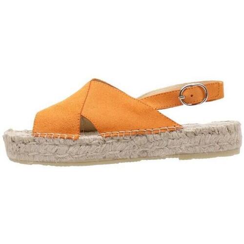 Chaussures Femme Espadrilles Senses & Shoes Salomon PAFIA Orange