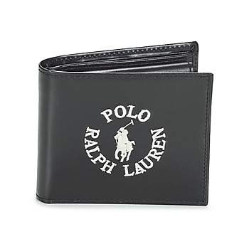 Sacs Portefeuilles Polo Ralph Lauren BLFLD W/COIN-WALLET-MEDIUM Noir / Black-Multi Pony