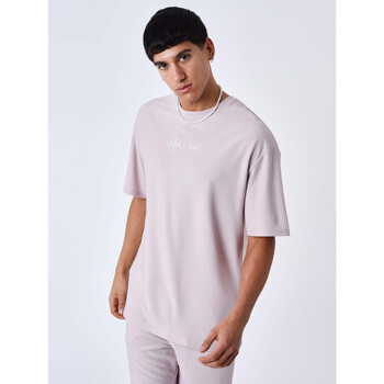 Vêtements Homme T-shirts & Polos pinpoint yarn dyed regent shirt Tee Shirt 2310056 Rose
