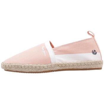 Chaussures Fille Espadrilles Pepe racer JEANS TOURIST CAMP GIRL Orange