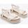 Chaussures Fille Espadrilles MTNG 48749 Beige