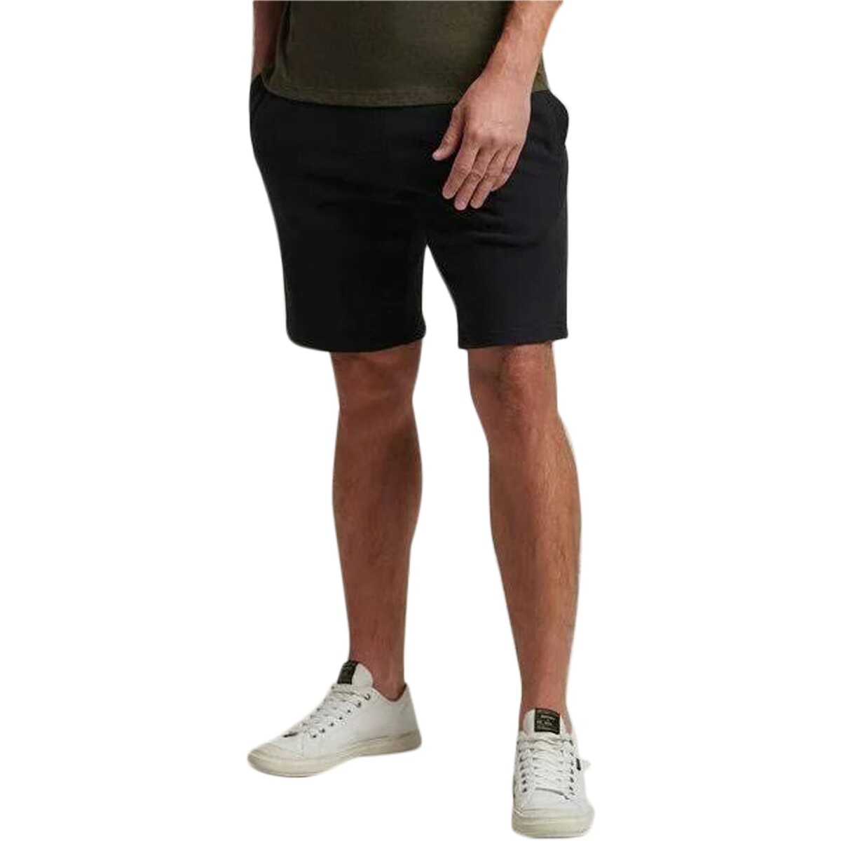 Vêtements Homme Shorts / Bermudas Superdry Short  Vle Jersey Noir