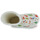 Chaussures Enfant Bottes de pluie Aigle LOLLY POP FUR PRINT Blanc / Multicolore
