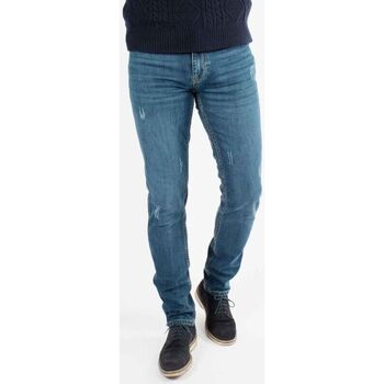 Vêtements Homme Jeans slim Hollyghost Jean bleu stone regular Multicolore