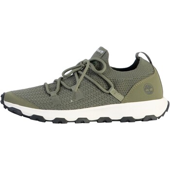Chaussures Homme Baskets basses work Timberland Basket Plate à Lacets Winsor Trail Low Vert
