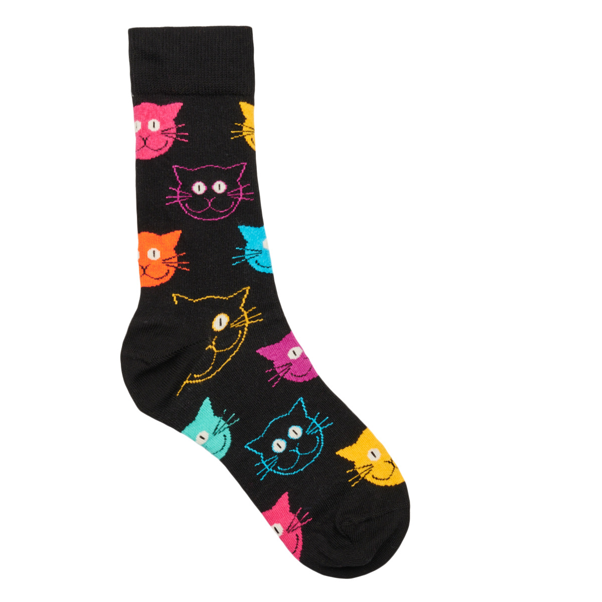 Accessoires Chaussettes tongue Happy socks CAT Multicolore