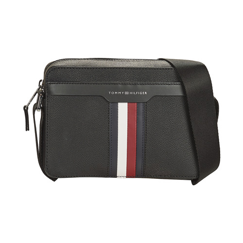 Sacs Homme Pochettes / Sacoches Tommy EXCLUSIVE Hilfiger TH COATED CANVAS COMPUTER BAG Noir