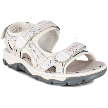 Chaussures Femme Sandales et Nu-pieds Rieker 68872-90 Blanc